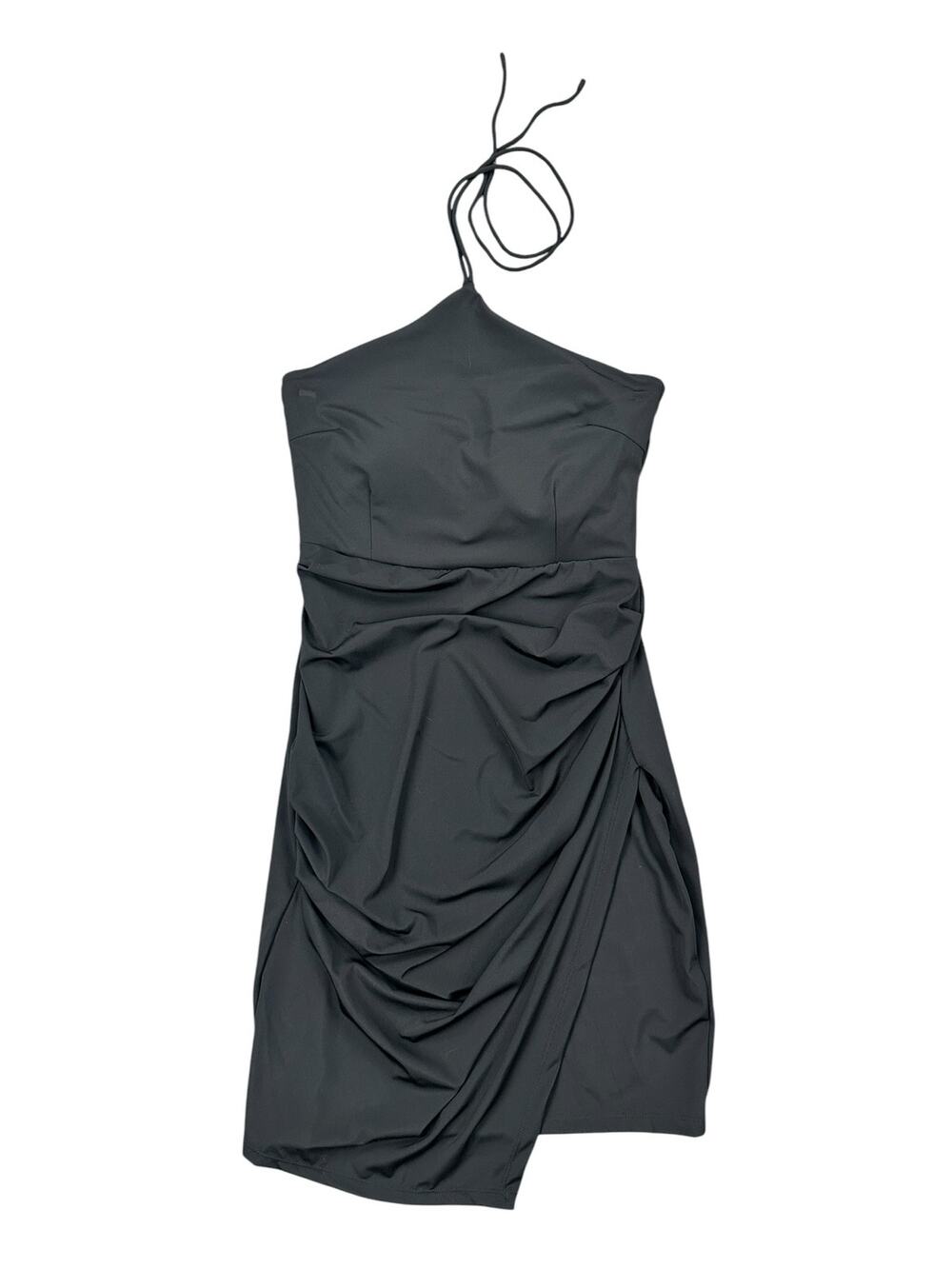 Klassy Network Sleeveless Dress Black — Size Small